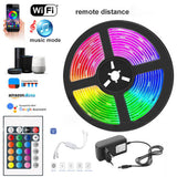 WIFI infrared Bluetooth LED Strip 5050 2835RGB Indoor And Outdoor Ambient Decorative Waterproof Strip Light Set