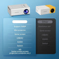 1080P HD Mini Projector with LED Display image 5