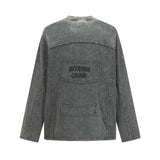 Wash and make old frayed hoodies with water