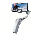 3-Axis Selfie Stick Stabilizer with LED & Face Tracking image 1