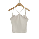 Tank top with camisole and top underneath