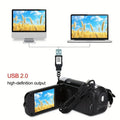 Black 270° Rotating LED Flip Screen Camera image 3