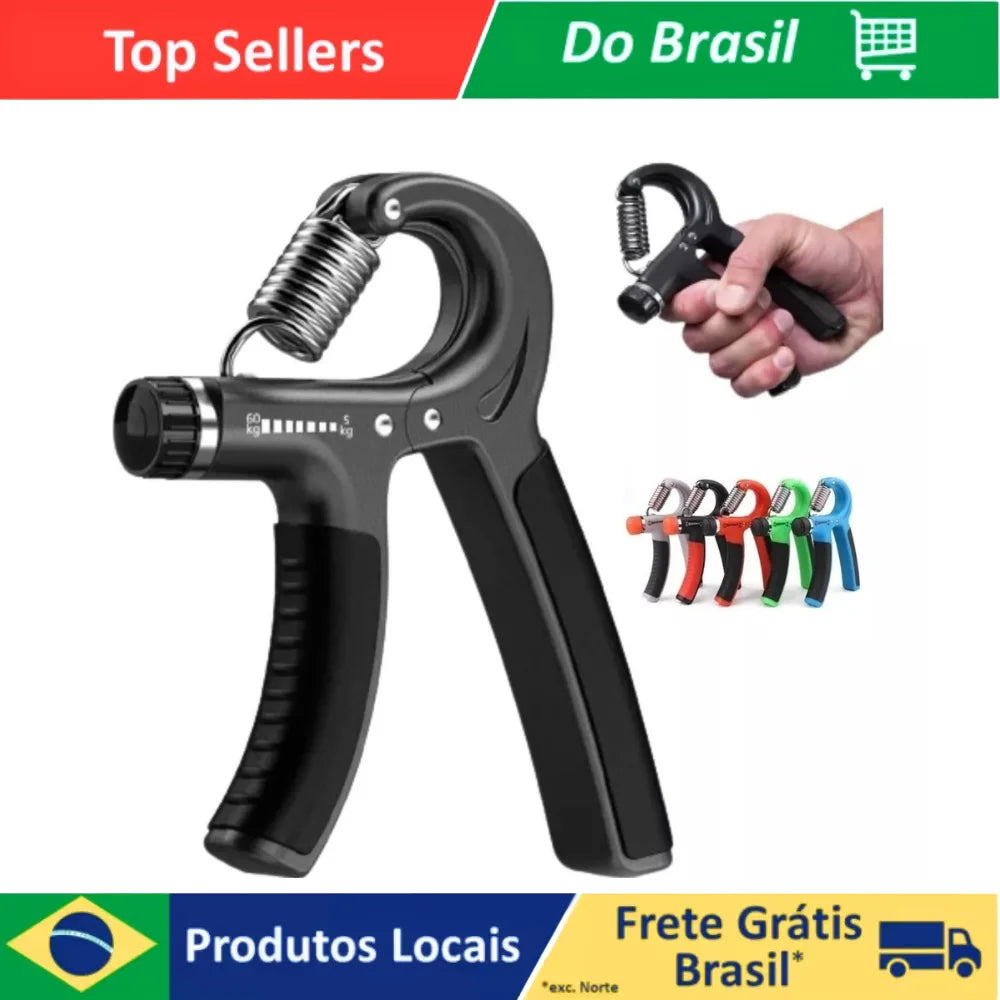 Hand Grip Mola Com Ajuste 5kg A 60kg Fisioterapia