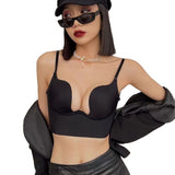 Sexy U-Back Hidden Back Push-Up Bra for Women