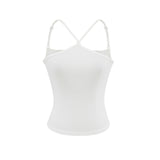 Tank top with camisole and top underneath