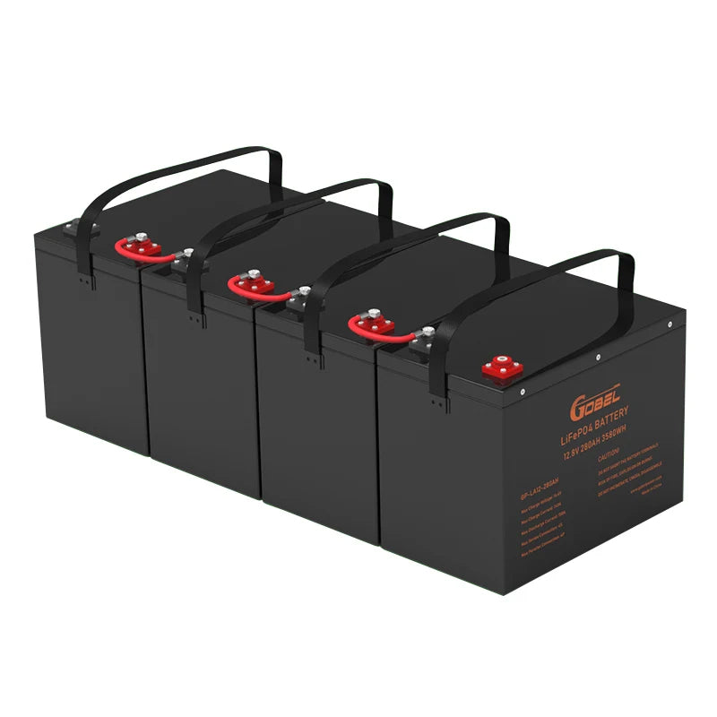 12V 280AH Solar Battery Deep Cycle LiFePO4 Lithium Ion Battery Pack - Electrosphere South Africa