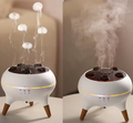 New Arrival 250ml Ultrasonic Flame Aroma Diffuser Jellyfish Spray Humidificador with Remote Control for Desktop Car & Hotel image 2