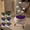 New Arrival 250ml Ultrasonic Flame Aroma Diffuser Jellyfish Spray Humidificador with Remote Control for Desktop Car & Hotel image 3