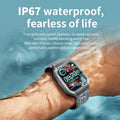 KR06 BW0417 GPS Smart Watches Sport Track Fitness Music Play Blue Tooth Dial Call Men Waterproof Smartwatch for IOS Android image 4
