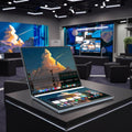 14 Inch Dual Touch Screen N100 DDR5 16G Secure AI Laptop Offline Document Q&A Private Code Assistant Hardware Locked License image 1