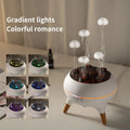 New Arrival 250ml Ultrasonic Flame Aroma Diffuser Jellyfish Spray Humidificador with Remote Control for Desktop Car & Hotel image 6