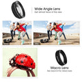 2 Functions Mobile Phone Lens 0.45X Wide Angle Len & 12.5X Macro HD Camera Lens Universal For iPhone Android Phone Smartphone image 5