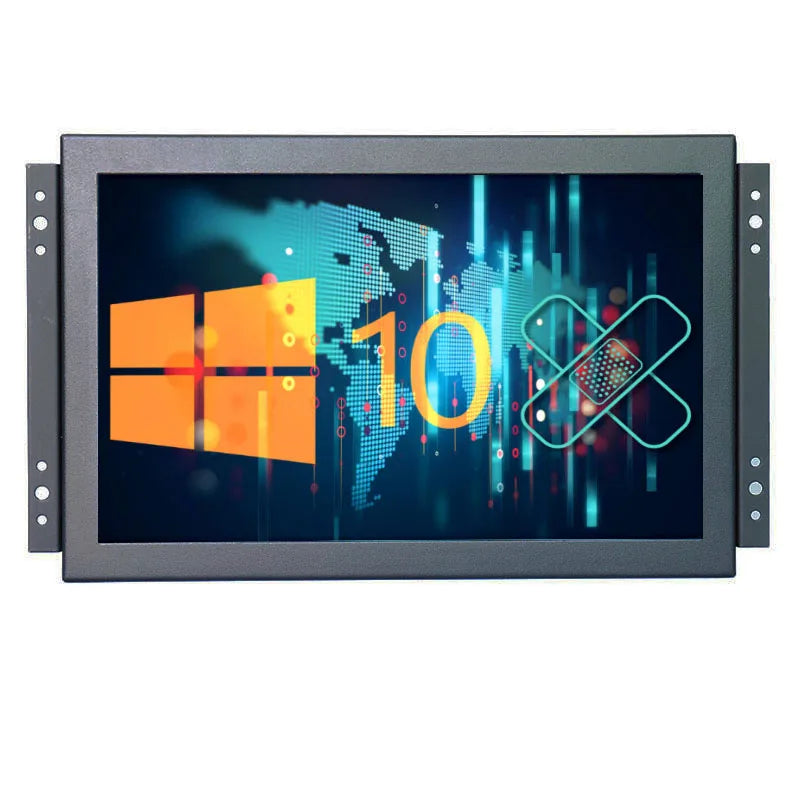 CCTV Monitor 10.1 Inch Full HD LCD Screen Monitr 1920x1200 With AV/VGA/HD/BNC Built-in Speaker for Raspberry Pi - Electrosphere South Africa