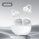 S618 Earclip Earphones Wireless Blue-tooth 6.0 Headphones with Mic, 38H Play, Noise Cancellation, Waterproof, Sports Ear Buds