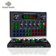 GAX-F10 Gaming Microphone Quality External Computer Pc Mobile Phone Audio Interface for Recording Sound Card