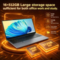 Brand New 15.6 Inch FHD IPS Laptop with Intel N95 Processor, 16GB RAM 512GB SSD, Windows 11 Notebook for Business & Education image 4