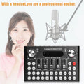 GAX-F10 Gaming Microphone Quality External Computer Pc Mobile Phone Audio Interface for Recording Sound Card image 5