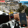 SENBONO HT22 Sports Smart Watches Men 1.46'' HD Big Screen 450mAh Large Battery BT Calling Compass Outdoor Men Smartwatch Sport image 6