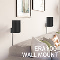 Sonos Era100 Metal Wall Mounting Wall Bracket Screw Fixation Space Saving Speaker Accessories (2 Pack
