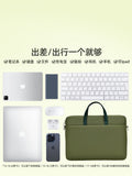 Computer bag version of anti-fall airbag laptop bag shoulder portable 14 inch bag 16 inch slung laptop bag image 2