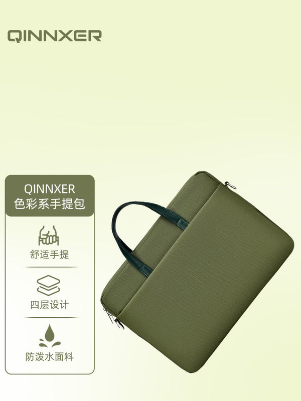 Computer bag version of anti-fall airbag laptop bag shoulder portable 14 inch bag 16 inch slung laptop bag