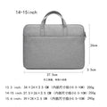 Laptop Bag, Business Storage Briefcase, Laptop Bag, Inner Sleeve Protective Cover image 3