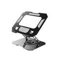 All-metal Laptop Tablet desktop stand rotating folding office game book cooling base support frame image 5
