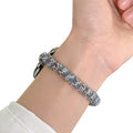 Suitable for Apple Watch Ultra Leopard Print Phone Strap Hair Tie iWatch Se Women's Watch Strap