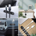 desktop charging data cable holder multi-port creative... image 4