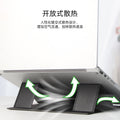 Laptop Folding Stand Desktop Elevated Heat Dissipation Multi-Angle Folding Portable Folding Laptop Stand image 3
