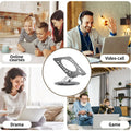 Laptop Stand 360-degree Rotating Adjustable Lifting Bracket Portable Storage Office Tablet Support image 4