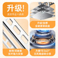 All-metal laptop bracket carbon steel 360-degree rotating foldable lifting desktop flat support frame image 2