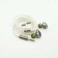 Sound Rhyme SP01 10mm Dual Magnetic Dynamic Driver 2Pin 0.78mm HiFi In-ear Monitors Earphone IEMs with Interchangeable Nozzles image 3