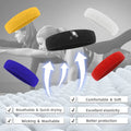 2pcs Sports Sweatbands Headband Moisture Wicking Hairband Athletic Towel Headbands Cotton Head Sweat Bands for Running Cycling