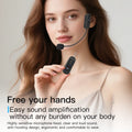 KEBIDUMEI 2.4G Head-mounted Microphone Mic Wireless Lavalier Microphone Set for Amplifier Voice Speaker Teaching Tour Guide