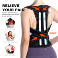 Back Brace & Posture Corrector with Adjustable Full Support