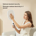4000V Rechargeable Electric Fly Swatter - USB-C Handheld Bug Zapper with Detachable Design & Auto-Tap Mode for Indoor/Outdoor!