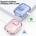 For AirPods Pro 3 2025 New Case Phone Stand Luxury designer Transparent TPU Case Upgrade security lock Case for Air Pods Pro 3