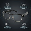 Smart Glasses Ultra-Light Playback Open-Ear Speakers Sunglasses Polarized Lens Smartglasses Bluetooth Glasses for Sports Travel image 4