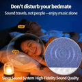 Sleep Aid Pillow Speaker Bluetooth 5.4 Wireless Mini White Noise Speaker Adjustable Timers,Long-Lasting Battery for Deep Sleep