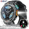 EIGIIS KE3 2025 New Bluetooth Call Smartwatch for Men Full Touch Screen with Health Monitor Heart Rate Flashlight Smart Watch image 1