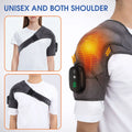 Electric Shoulder Massager Heating Pad Vibration Massage Support Belt Shoulder Thermal  Brace