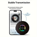 Portable Wireless Bluetooth Speaker LED Light IPX4 Waterproof Loudspeaker Outdoor Bathroom Large Suction Cup Stereo Sound Box image 5