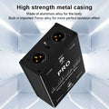 Audio Isolator Noise Reduction DI Ground Box 6.35 to Cannon Stereo Agricultural Electric Guitar Sound Card Show Noise Eliminatio image 2