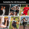 2pcs Sports Sweatbands Headband Moisture Wicking Hairband Athletic Towel Headbands Cotton Head Sweat Bands for Running Cycling