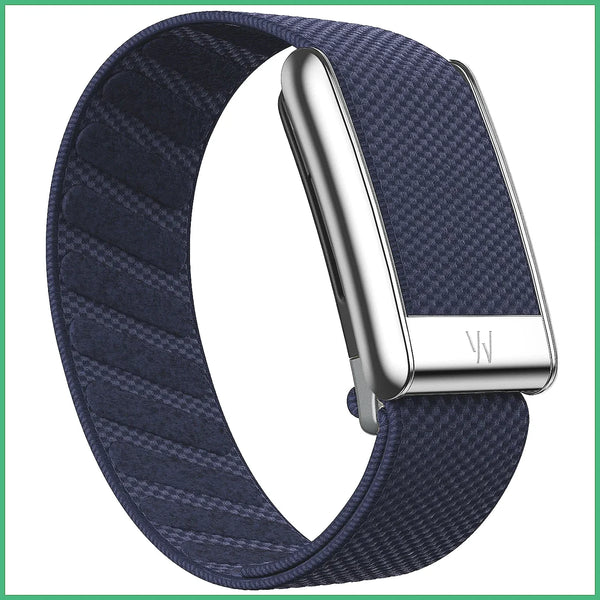 Whoop 5.0/PEAK/LIFE Nylon Sports Strap with Silver Metal Frame & Letter Engraving
