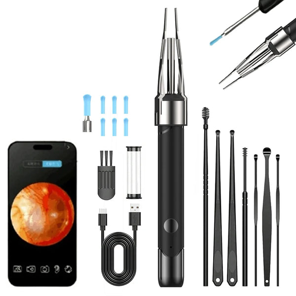 Wireless Ear Cleaner with Camera - Rechargeable Ear Wax Tool
