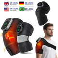 Heated Vibration Knee Massager Cordless Rechargeable 3-in-1 Shoulder & Elbow Support with Timer Electric Portable Brace