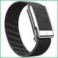 Whoop 5.0/PEAK/LIFE Nylon Sports Strap with Silver Metal Frame & Letter Engraving