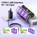 2250mAh For DJI Osmo Action 5 Pro Action 4/3 Camera Battery with 3-Channel Fast Charger For DJI Osmo 360 Action 6 Accessories